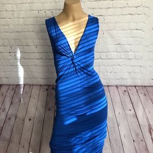 Blue boohoo dress